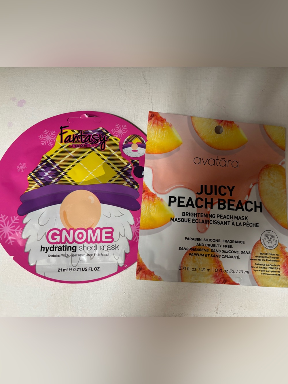 Avatara Juicy Peach Beach Brightening Face Mask - Peach Fantasy face mask